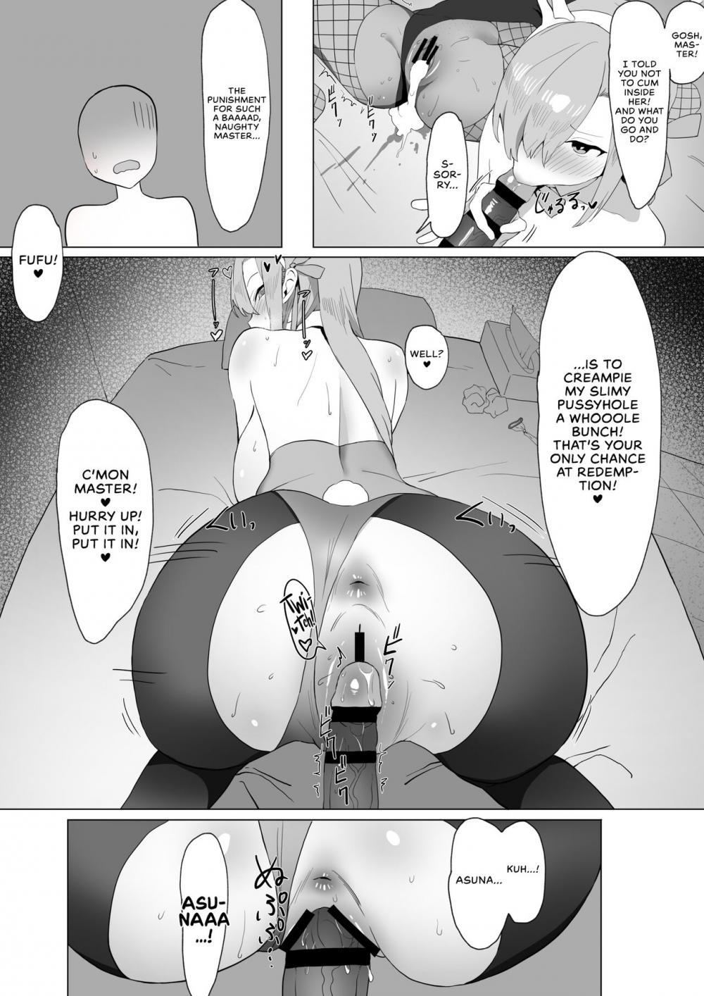 Hentai Manga Comic-Asuna and Karin, At Your Service!-Read-14